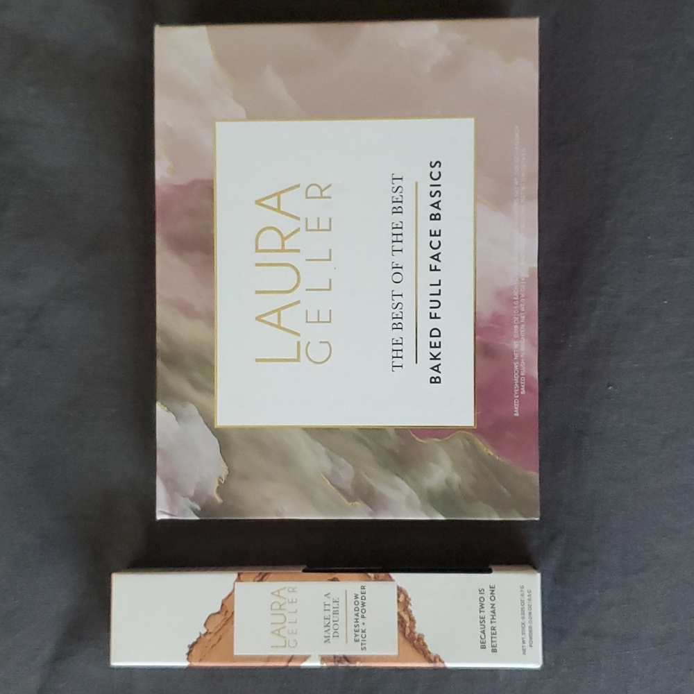 Laura Geller Baked Full Face Basics Palette & Eyeshadow Stick